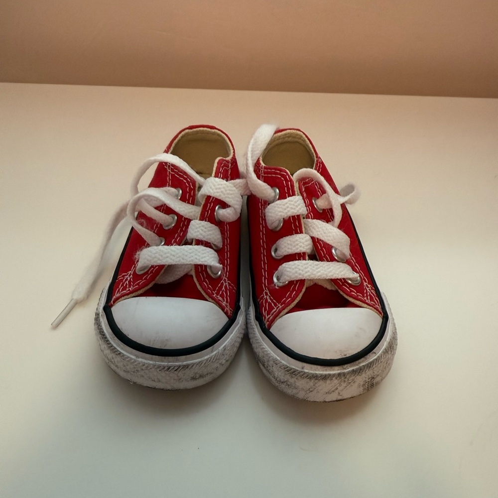 Converse Kids Red Sneakers